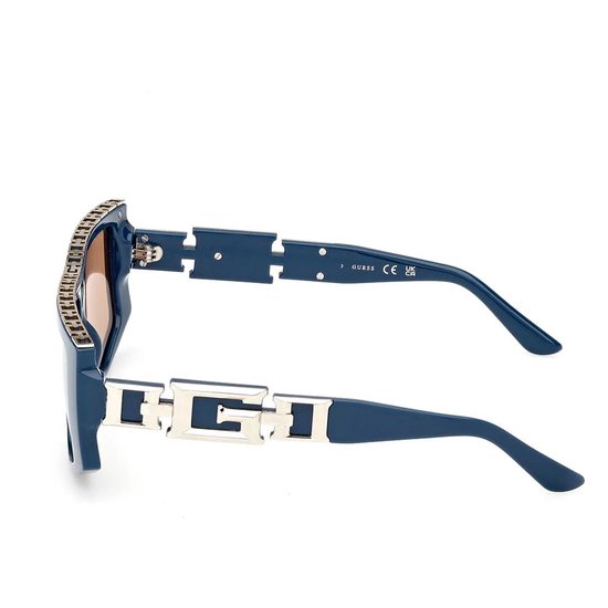 Guess Gu7914 Dames Zonnebril Transparant,Blauw Vrouw van Merkloos — afbeelding 3