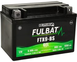 Fulbat FTX9-BS Scooter Accu 12V 8.4Ah – Gel Accu | Onderhoudsvrij & Gebruiksklaar