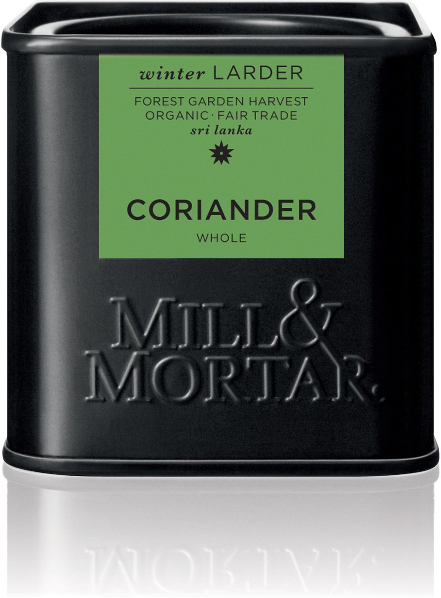Mill & Mortar Coriander - Biologisch Korianderzaad voor Oosterse gerechten - 35g