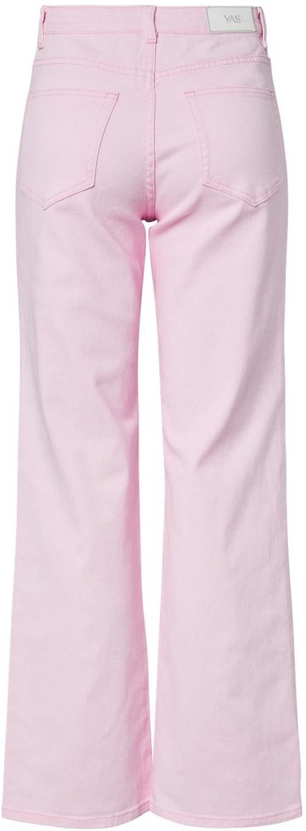 Y.A.S. Pira HW Straight Pink Jeans