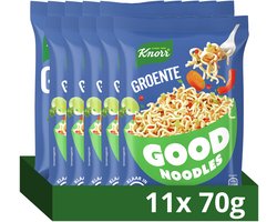 Knorr Good Noodles - Groente - zonder kunstmatige kleurstoffen en conserveermiddelen - 11 x 70 g