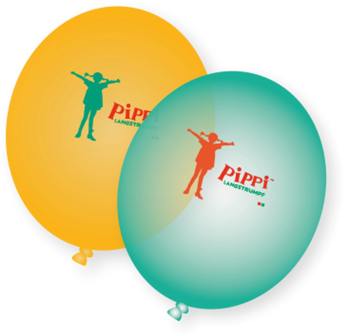 8 Pippi Langkous ballonnen
