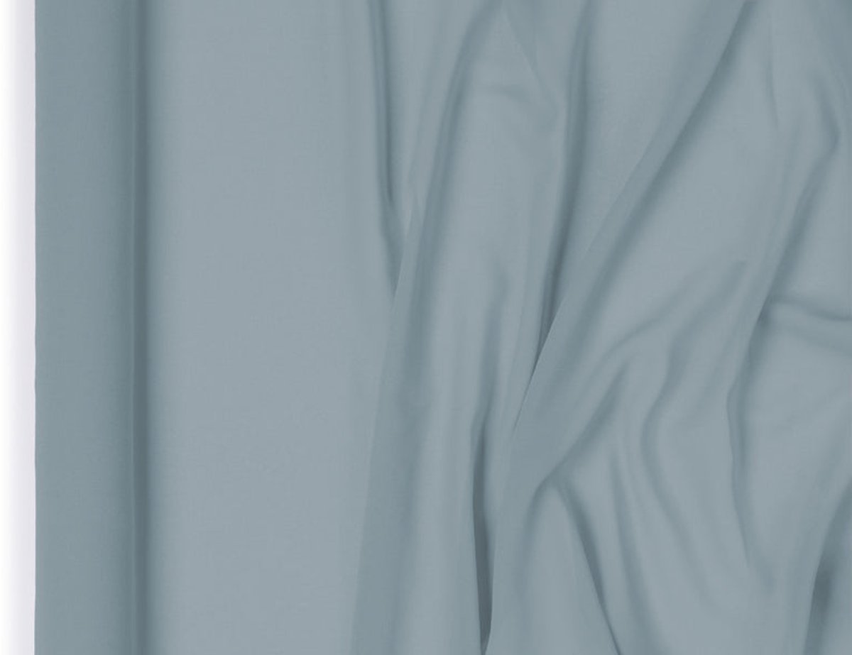 Chiffon tafelloper, mistblauw, 0,48 x 5 m