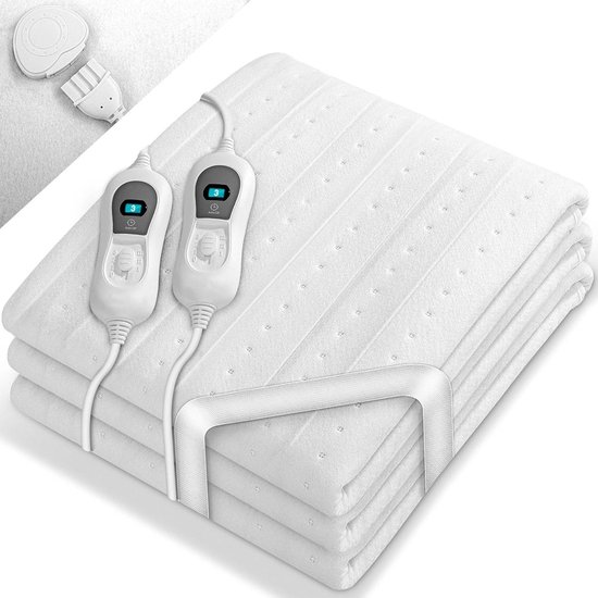 NBAP® Elektrische Onderdeken 2 Persoons Extra Zacht - Deze Informatie volgt nog - €89,95