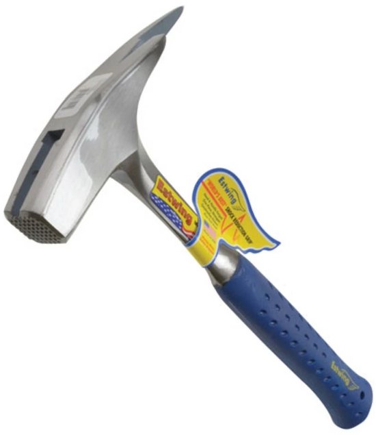 ESTWING Latthamer met lederen handvat, met magneet, 24mm 600g, gladde baan