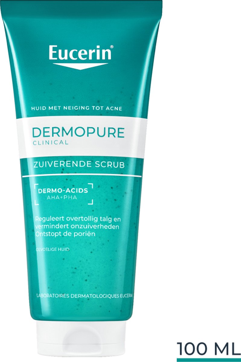 Eucerin DermoPure - Exfoliërende Gezichtsscrub thumbnail 4