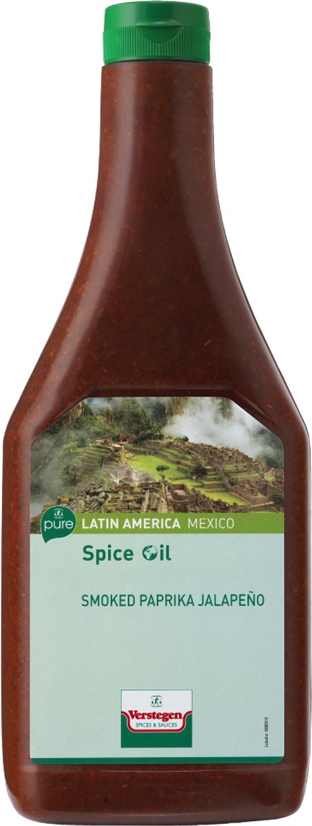 Verstegen - Spice Oil - Smoked Paprika Jalapeño - Fles - Marinades - 870ml