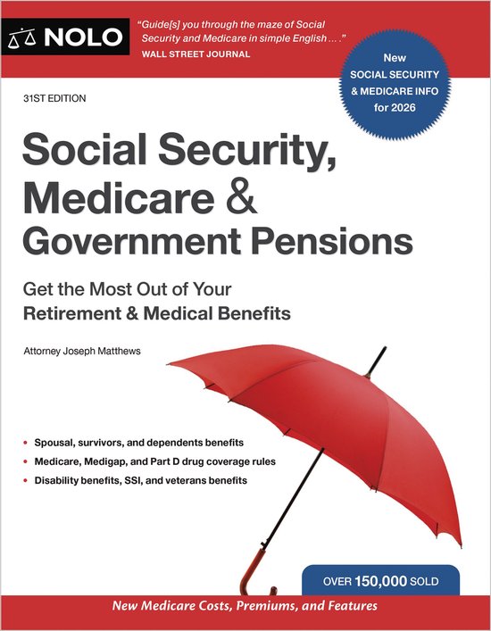 Social Security, Medicare & Government Pensions - cover