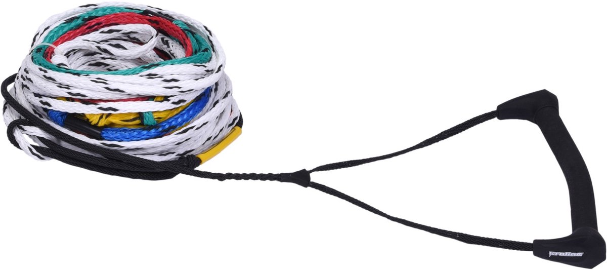 Proline Lazer Wakeboard Handle & Lijn Set – 30 cm Handvat met 8-Secties Mainline – Performance Wake Rope
