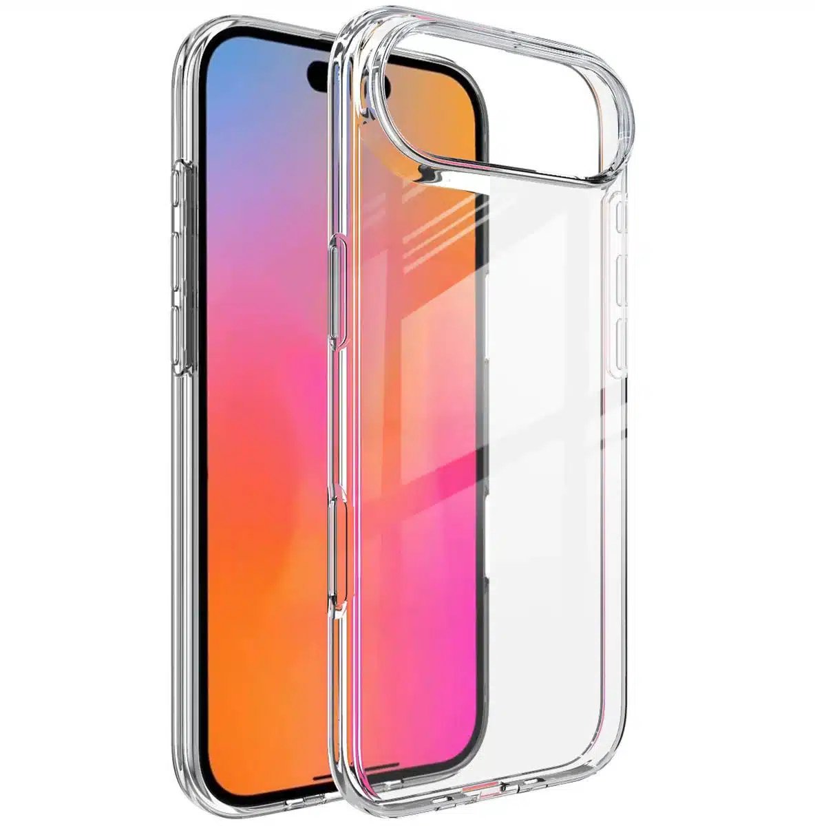 Solidenz - Backcover - transparant - siliconen - iPhone Air - Transparant