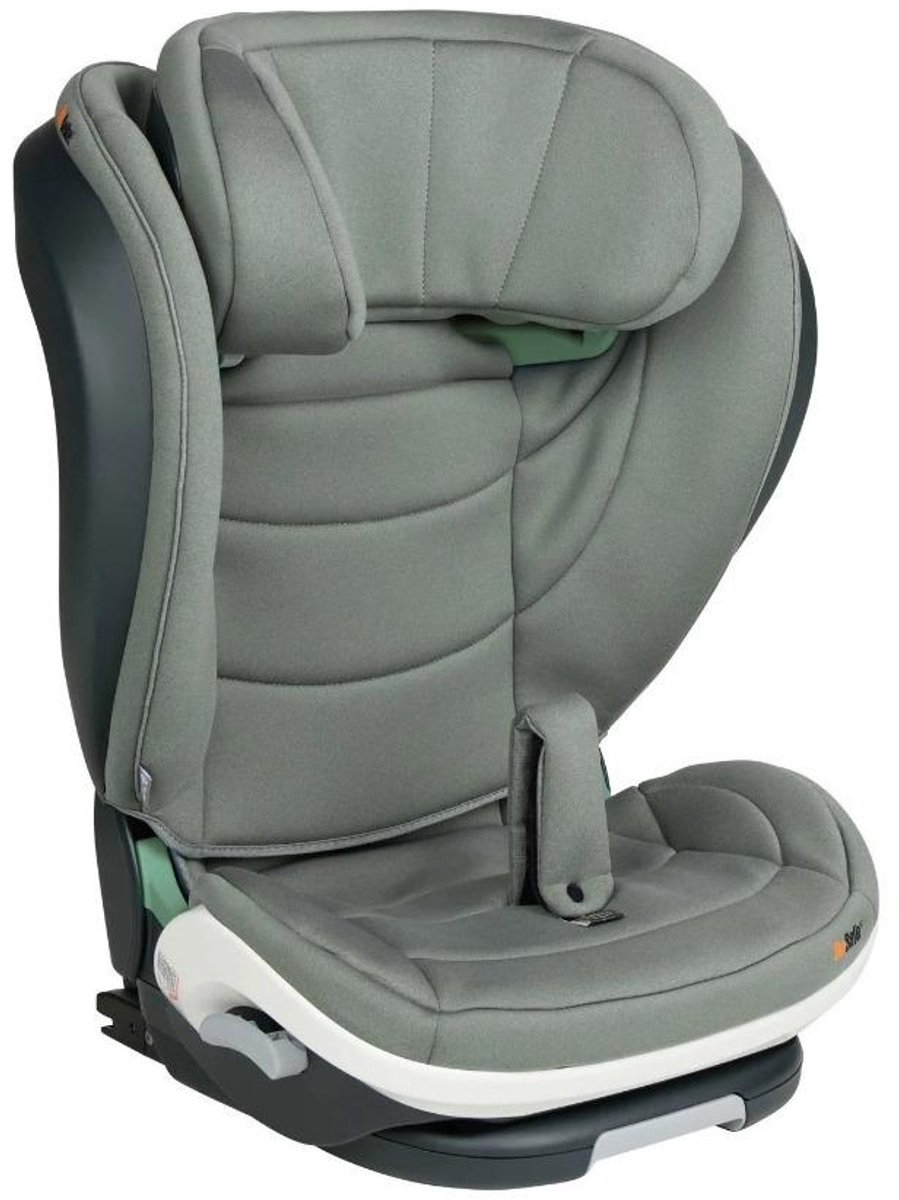 BeSafe iZi Flex Fix 2 i-Size - Stoelverhoger - Stoelverhoger auto - Kinderzitje auto - Zitverhoger - 100-150cm - Meadow Green SoftBreeze