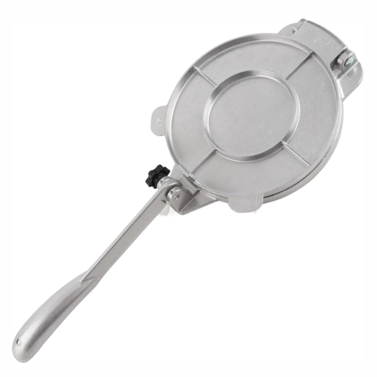 MMM® Tortilla Pers - poffertjespan - tortilla pers gietijzer - Zwart - 24 cm x 22 cm x 6cm