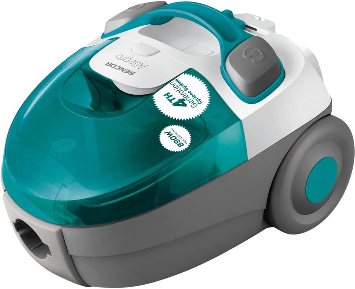 Krachtige zakloze stofzuiger met ECO-motor (700W) - 5-traps filtratie en HEPA
