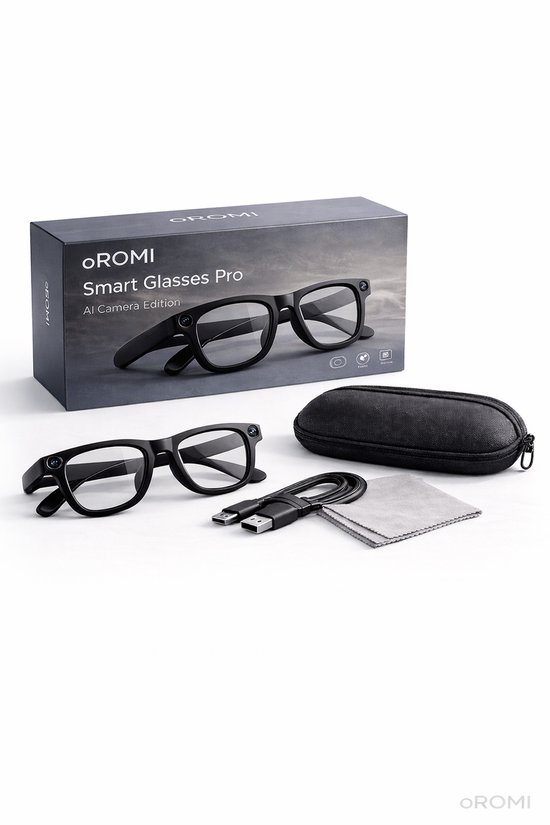 AI Smart Glasses met Camera – Slimme Bril met 1080P Video ...