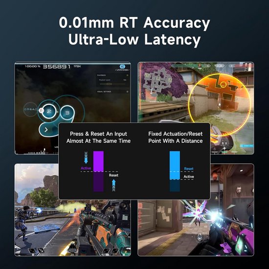 60% Gaming Toetsenbord met 8000Hz Polling Rate en Snelle Respons — afbeelding 2