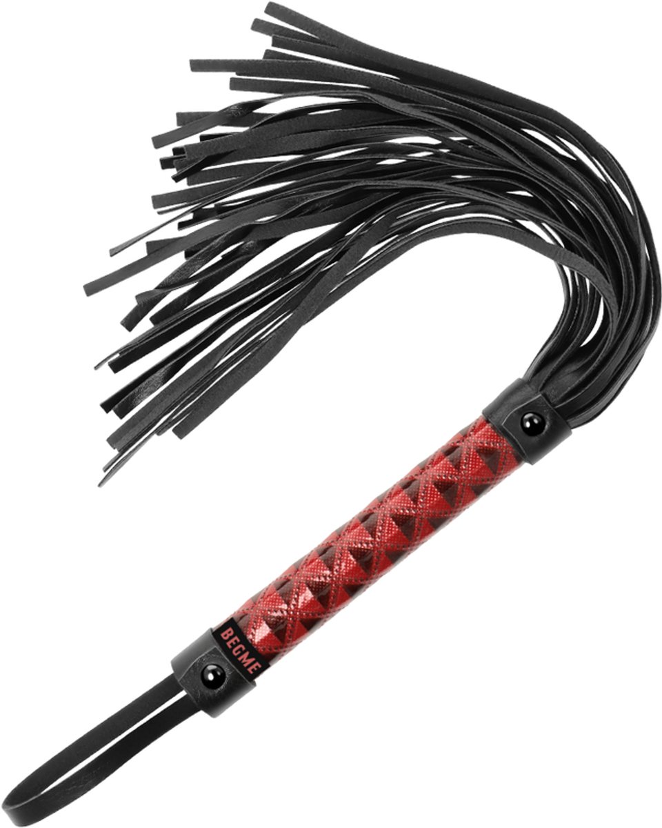 BEGME - RED EDITION | Whip Vegan Leather | BDSM Accessories | Fetish Accessories | Extreme BDSM | Bondage