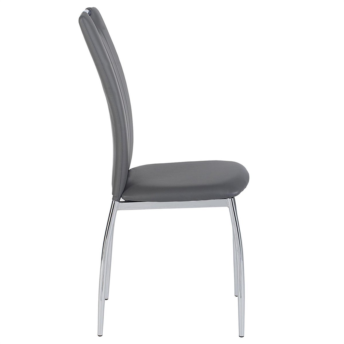 Eetkamerstoel APOLLO, set van 4 stoelen grijs