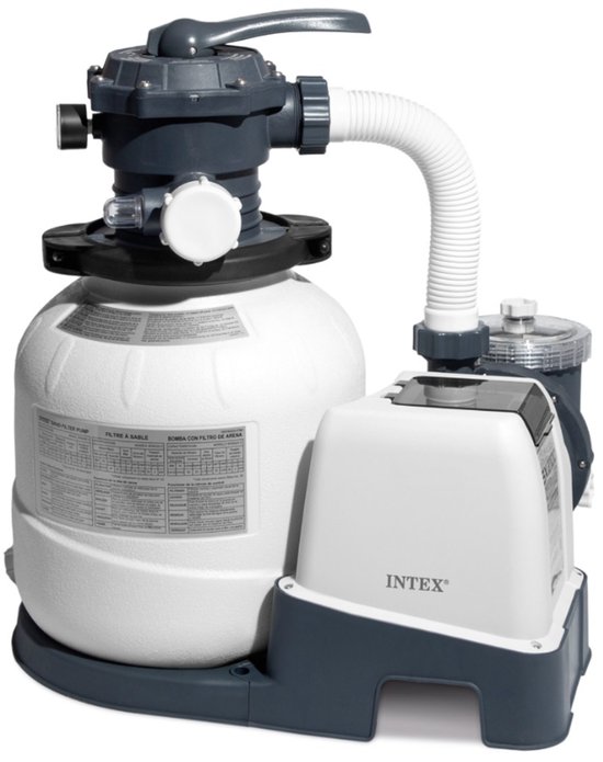 Foto: Intex zandfilterpomp sx2100 plus 6 m u met wifi 