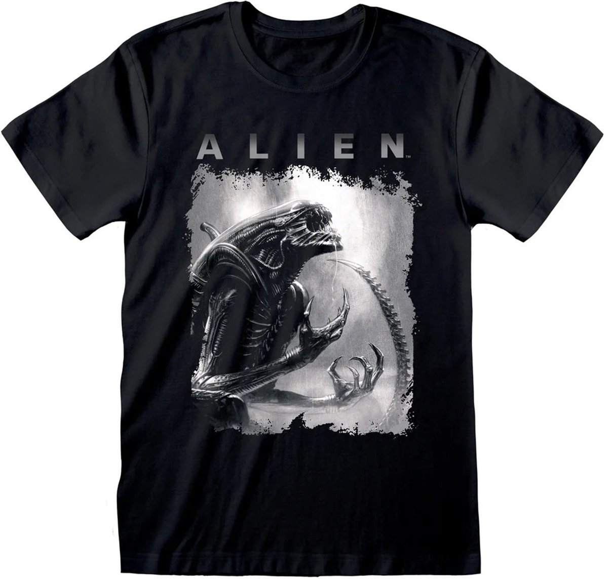 Alien Xenomorph Black T-Shirt-L