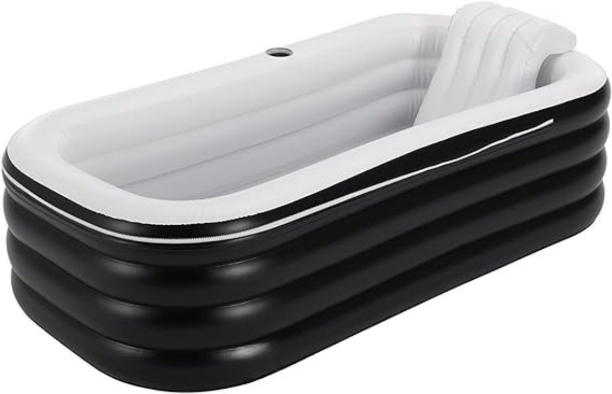 Core® Jacuzzi Opblaasbaar - Jacuzzi - Zwart - 155cm x 81cm x 48cm