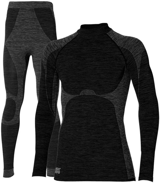 Heatkeeper Thermoset - Heren - Premium - Thermoshirt + legging - TOGwaarde 2.8 - Maat M