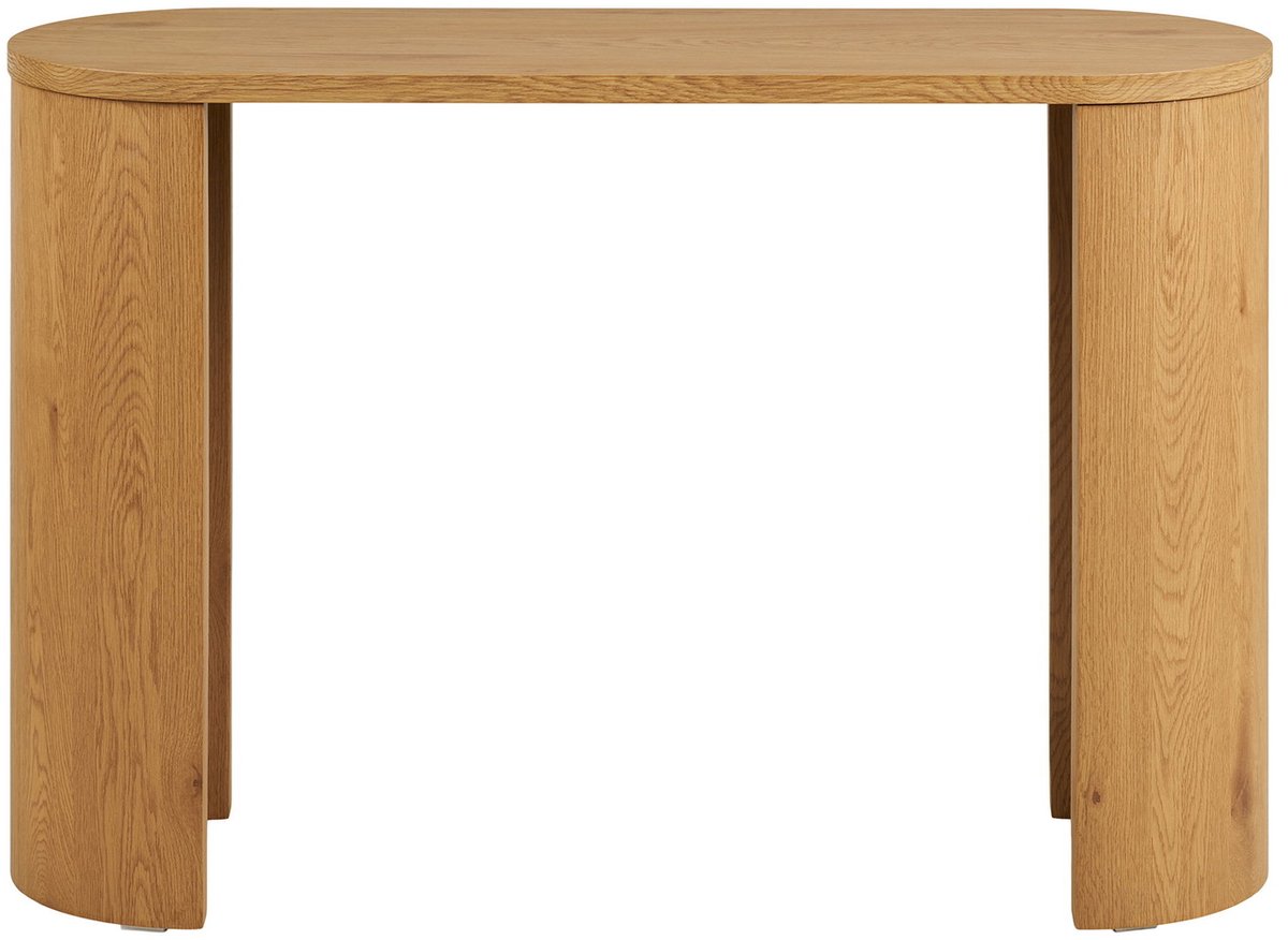House Nordic Sidetable Bibione - Rechthoek Naturel Hout - 114x38x75cm Natuurlijk