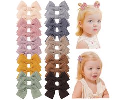 20 Stuks Baby Haarclips Meisjes Strikken – 2