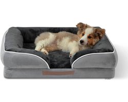 HomeBlend Orthopedische Hondenmand 71x59 cm - Hondenbed - Maat M - Dierenmand - Hondenbed - Hondenkussen - Voor kleine tot middelgrote honden