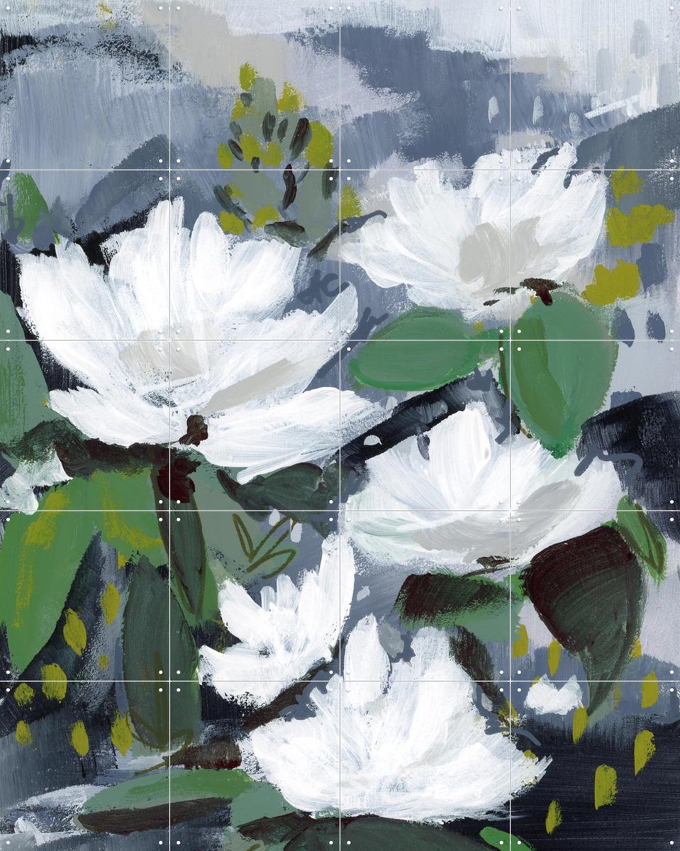 IXXI Cotswold Blossoms 2, Green Barn Studio - 80 x 100 cm - Gratis ophangtool - Grote wanddecoratie en posters - Kwaststreken, Impressionisme