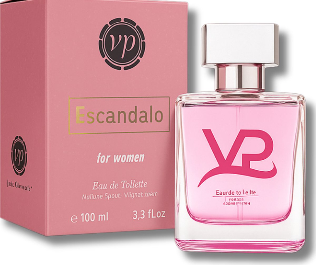 VP Escandalo Eau de Toilette Damesparfum 100 ml – Verleidelijk, Elegant en Langdurig