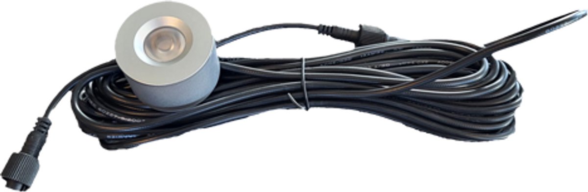 TrueLED Royal Silver - Inbouw LED Spot Dimbaar voor Overkapping - IP65 Verlichting voor Veranda - LED Spot