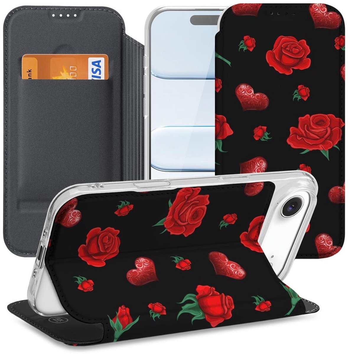 Book Case Apple iPhone Air Valentine