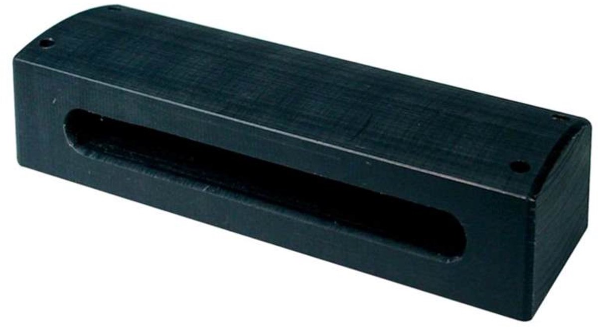 Woodblock percussie polyblock kunsstaf zwart unbreakable AMP100