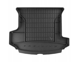 Premium Rubberen Kofferbakmat met Organizer Functie - Geschikt voor SKODA Kodiaq (2016-2023) - 7-persoons uitvoering (3e zitrij ingeklapt) - Met zij-nissen - TPE - Geurloos - Zwart