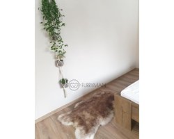 Luxe Grote Schapenvacht van Natuurlijk Lamswol (130x65 cm) - Zonder Chroom