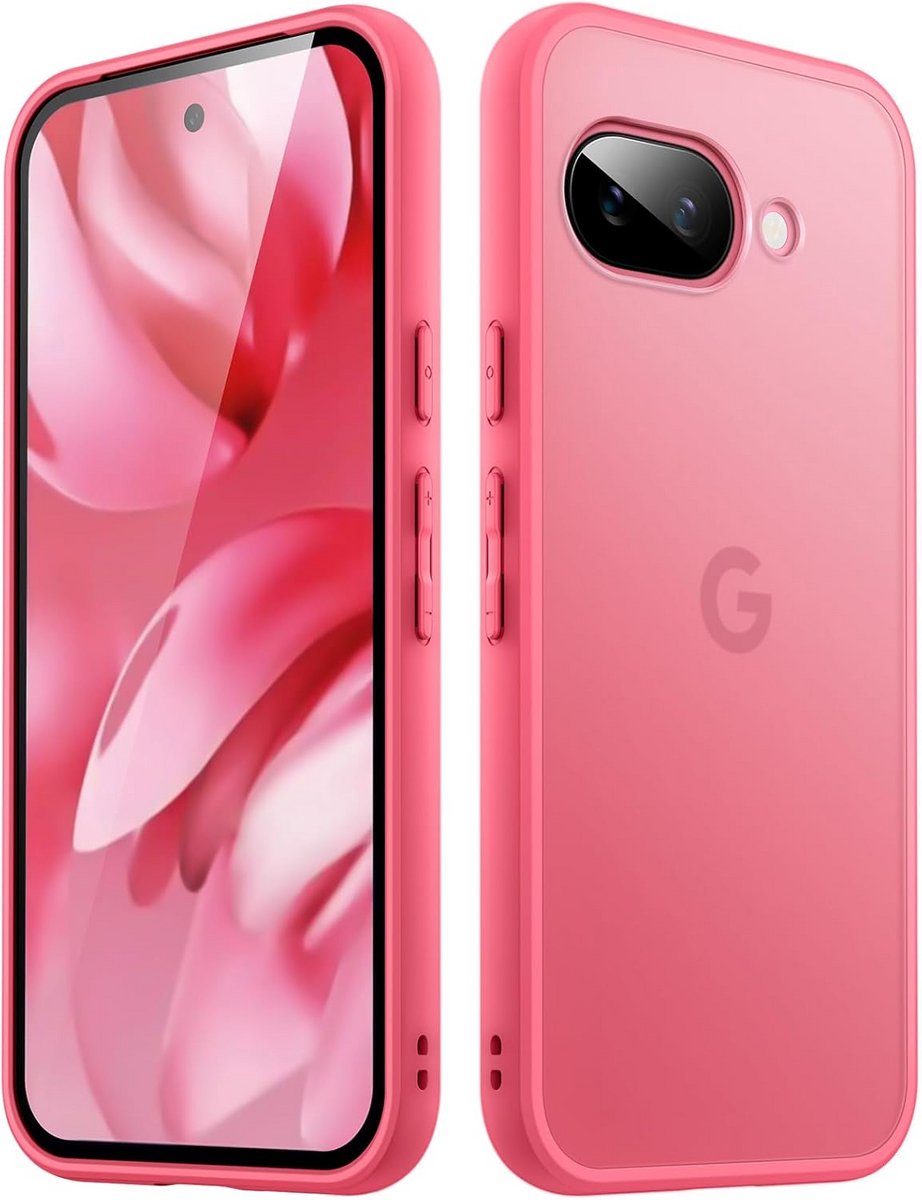 Matte TPU Hoesje voor Google Pixel 9a 6.3-Inch 2025 Anti-Vingerafdrukken