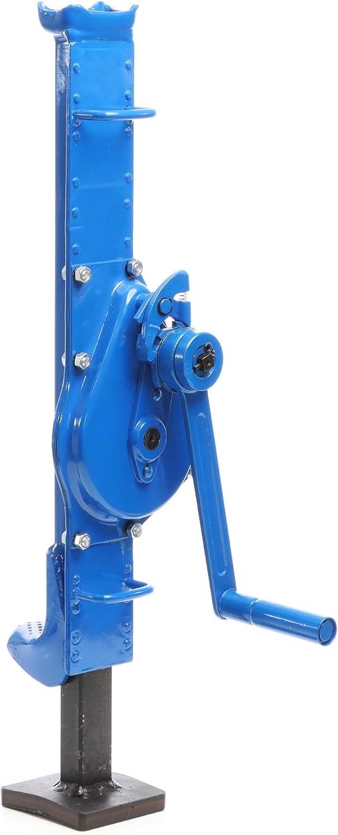 Stalen Lier - Handlier Hefwerktuig - Lasten Hefen - Robuuste Stalen Constructie - 1500 kg - Blauw