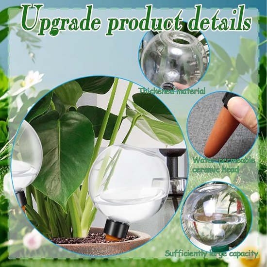 Zelfwatergevende Bollen voor Planten - Automatische Watergift voor Binnen en Buiten — afbeelding 5