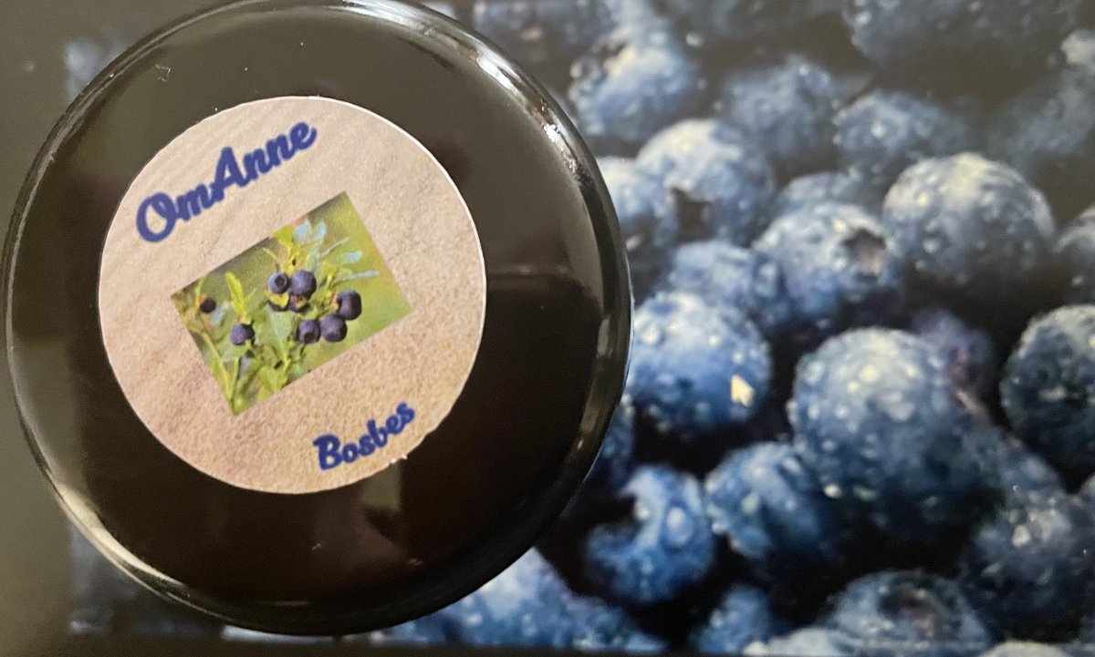 Gezicht scrub met Fijn Keltisch Zeezout en Bosbes 100 Gram Puur Natuur!! van OmAnne Prijs Inclusief verzending!!