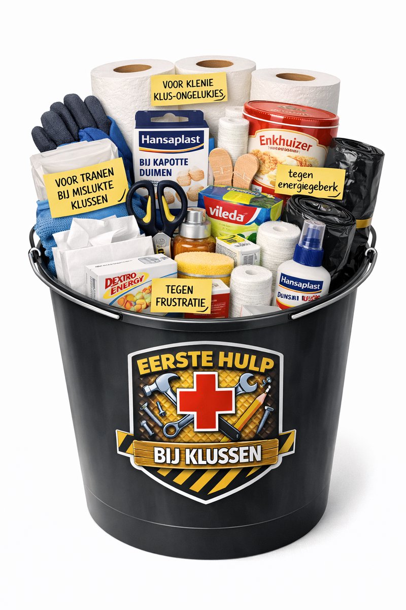 Eerste Hulp bij Klussen Emmer – Handgemaakt Cadeau met Merkproducten
