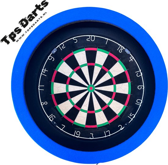 Tps Dartbord verlichting - Pure Zwart-Blauw - Led Dartbord verlichting - Led surround dartbord verlichting- dartbord van Merkloos — afbeelding 2