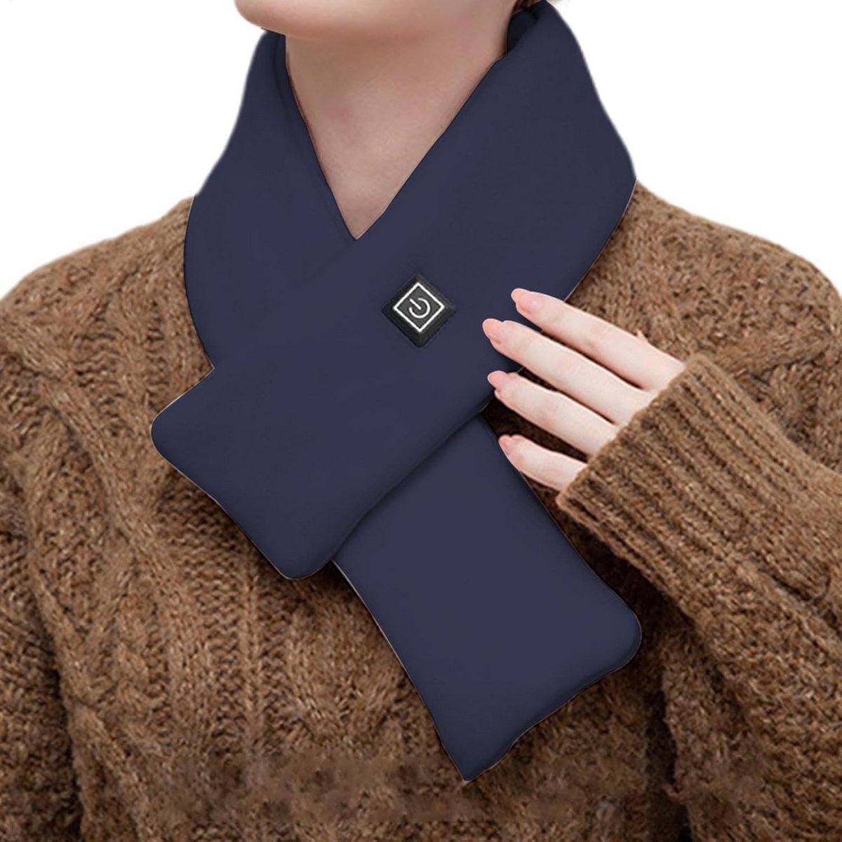 Oplaadbare Verwarmde Nekwarmer met 3 Warmtestanden voor Dames en Heren