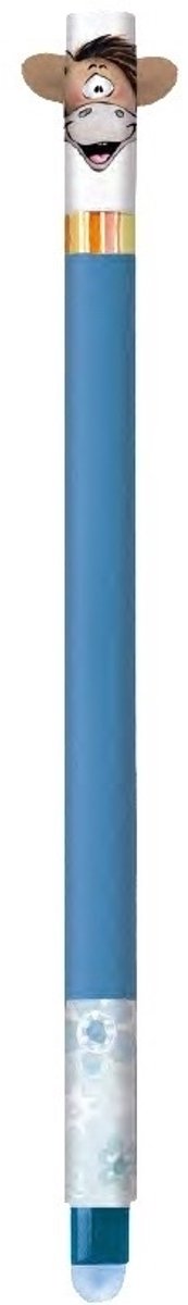 Diddl - uitwisbare pen - Wollywell in blauw