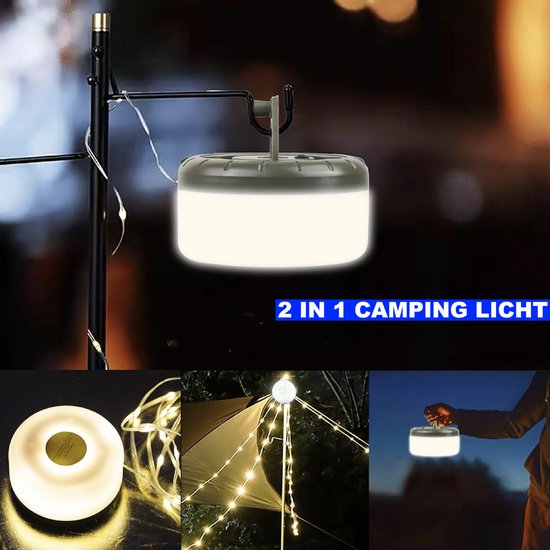 Campify String - Camping Lichtsnoer 8 M - Campify String Light - Warme ...