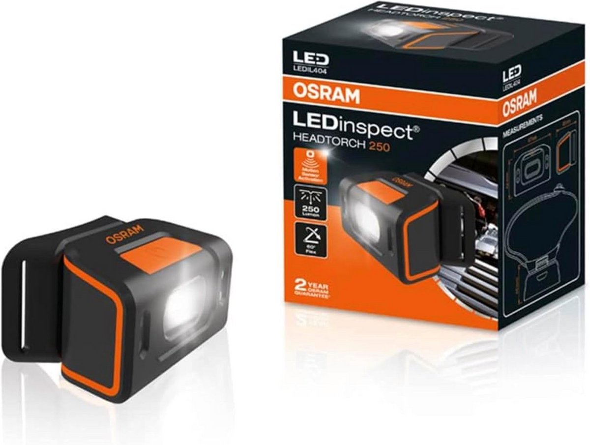 Oplaadbare LED Inspectielamp met Bewegingssensoren - Helder Licht voor Thuis en Onderhoud