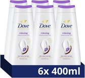 Dove - Douchegel - Advanced Care - Relaxing - 6 x 400 ml - Voordeelverpakking