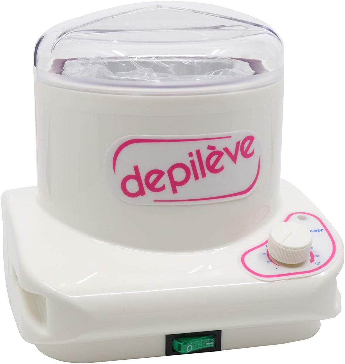Epilatie Warmer 400 g met Thermostaat en Schokbestendige Kap