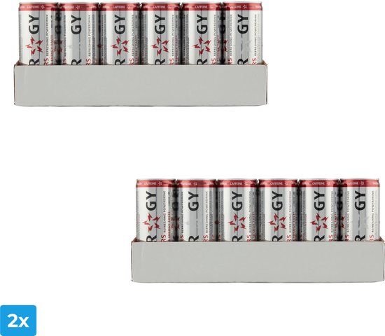 2x Slammers Energy Drink (24 x 25cl)