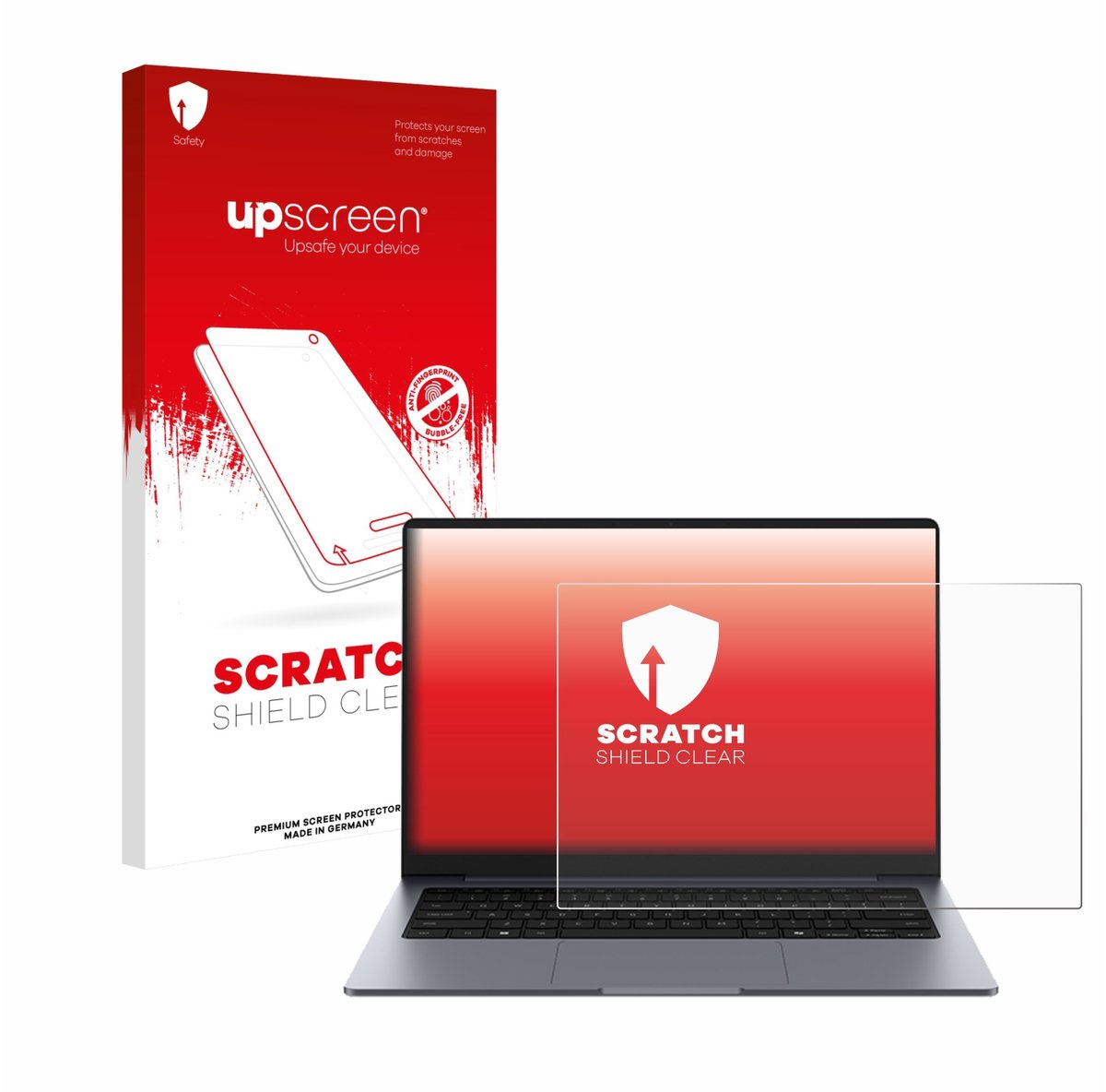 upscreen - Screenprotector voor Samsung Galaxy Book6 14" - Folie Beschermfolie transparant
