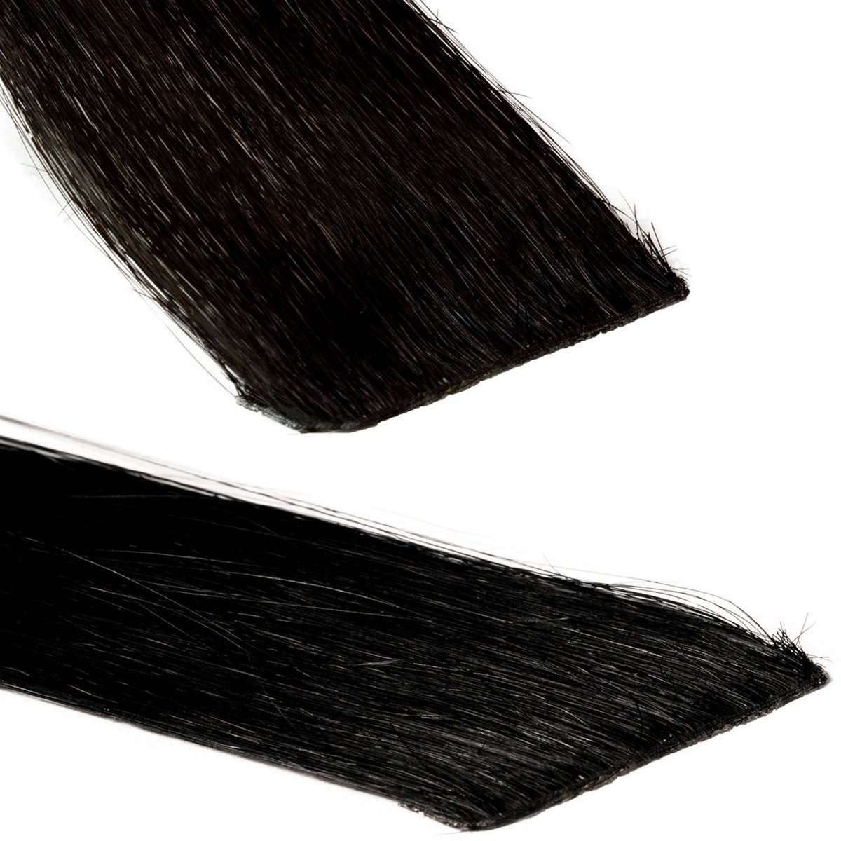 hair2heart Invisible Tape Extensions Echt haar Premium - 10 tapes 40 cm 4/0 middenbruin